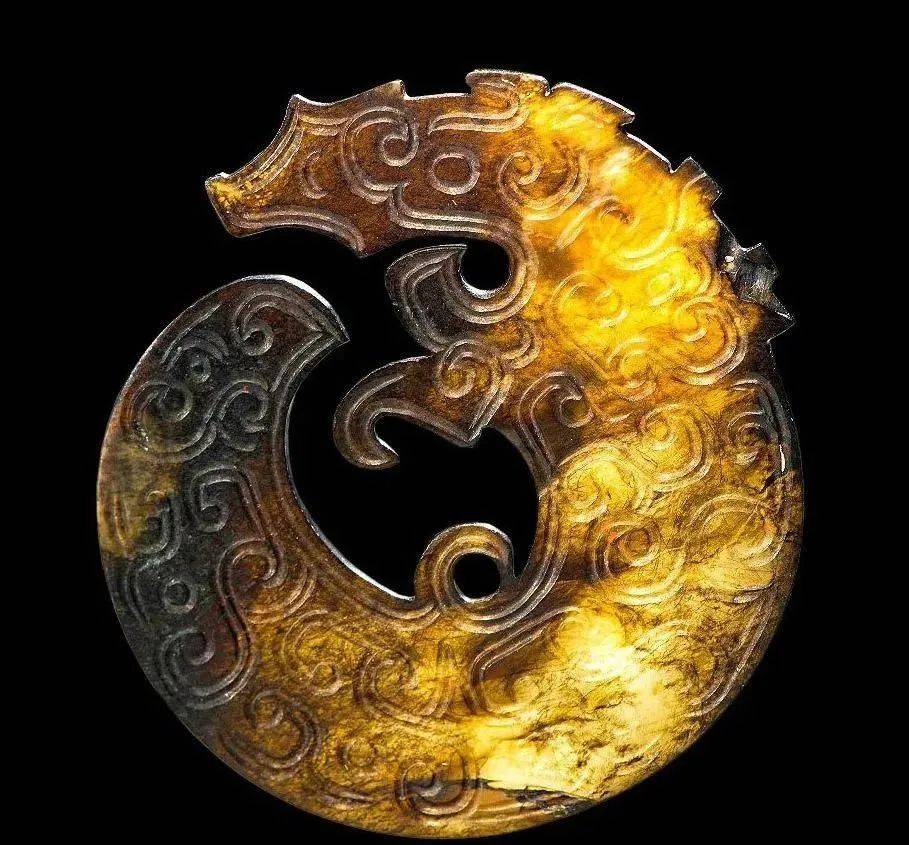 古玉黑漆古合集鉴赏_南阳_考古研究所_战国