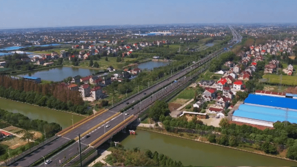 陳海公路——瀛洲島的靚麗玉帶_崇明_天橋_陳家鎮