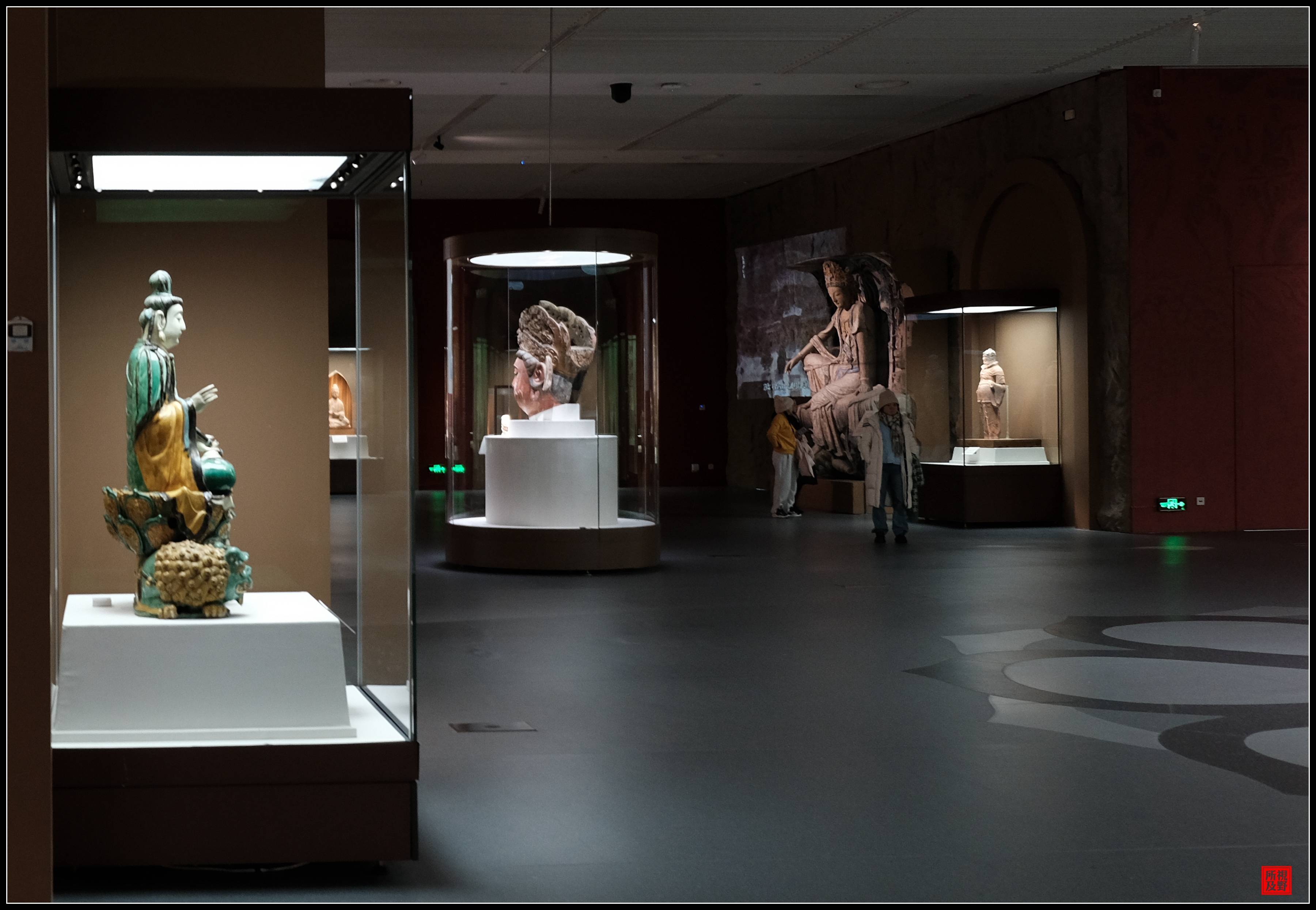 国家博物馆的佛造像_维修_展厅_领导