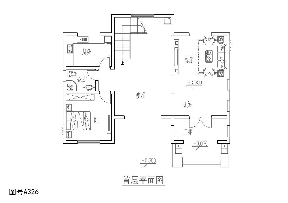 高級設計感別墅,多款自建房屋設計圖紙分享._面積_住宅_深度