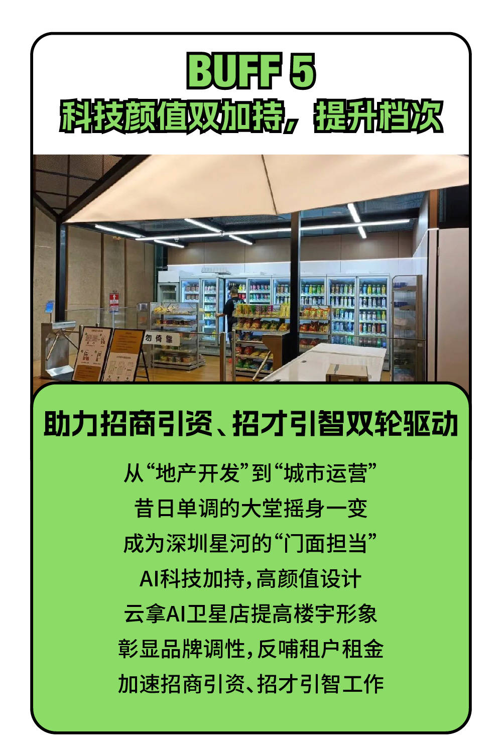 坂田星河cocopark衛星店:科技加持助力加速產城融合,!