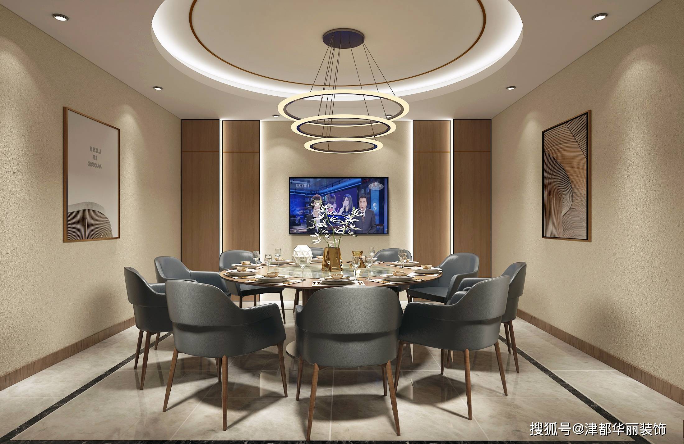 银川装修公司|津都华丽|银川拾味面馆装修设计方案鉴赏