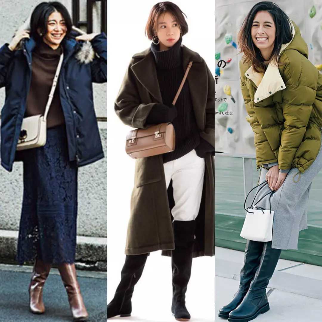 整体 冬季出门撩男的叠穿技巧