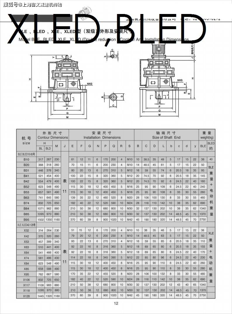  電機減速機扭矩計算公式_電機減速后扭矩計算