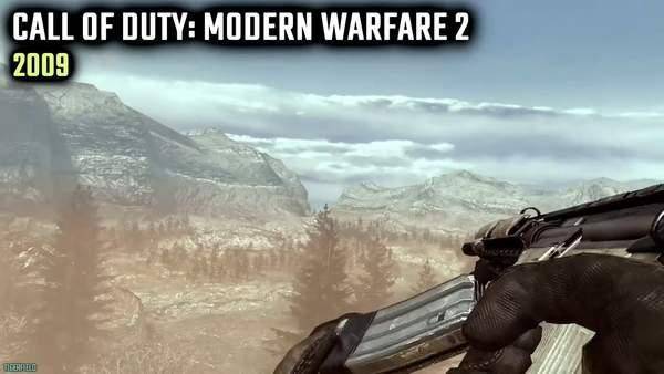 《使命召唤》系列m4a1进化史 经典名枪,换汤不换药