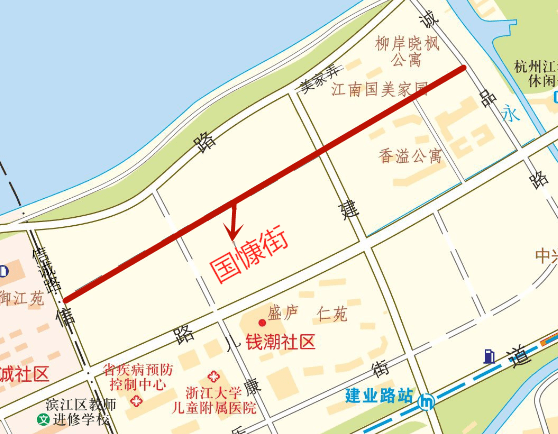 钟鼓巷(规划名:规划支路)南起北塘路,北至滨兴路75号(预编.