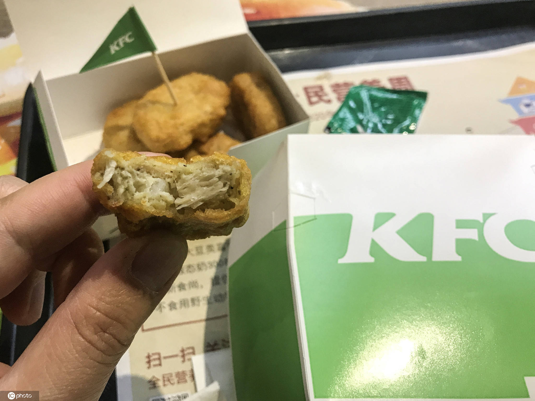 肯德基中國(kfc)推出新品人造肉漢堡——植培牛肉芝士漢堡