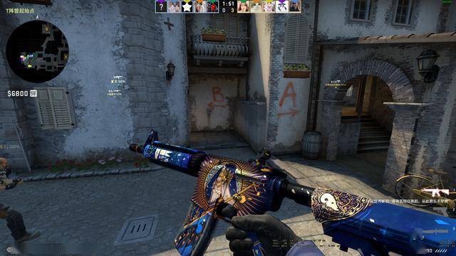 csgo高端皮肤赏析m4a4皇帝