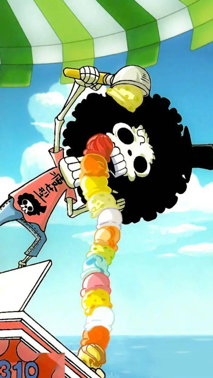 海贼王壁纸不死的意志布鲁克