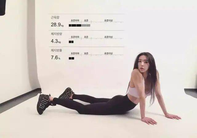 最美的韩国健身小姐姐李燕花:我不是肥