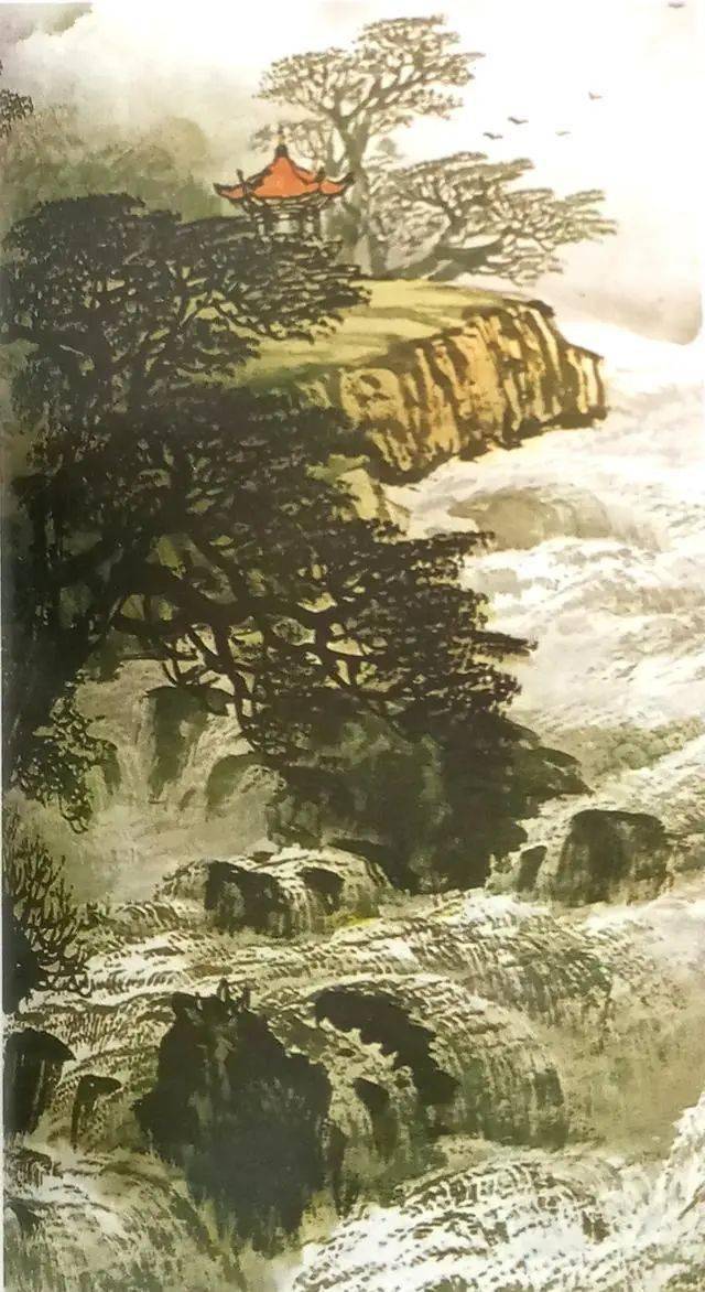 教你怎样画国画云水的画法步骤