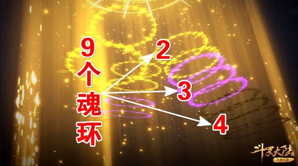 斗罗:罗三炮变身炸出19个魂环,有8个黑色魂环,院长变封号斗罗