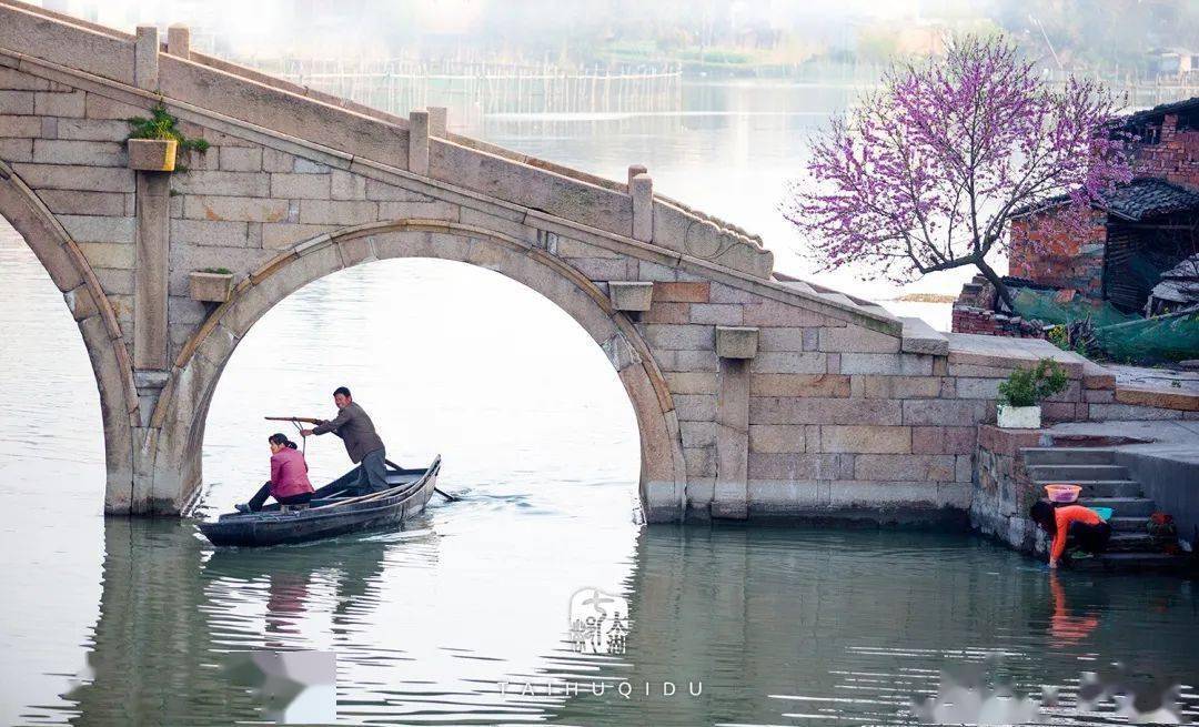 你在桥头看风景我在桥上打了个卡