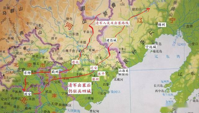 祖大寿部近水楼台且战力强悍,当仁不让地担任了奔赴建昌(今凌源)打援