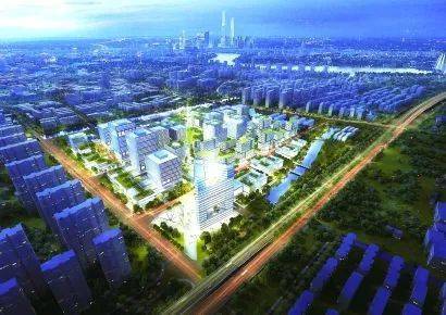 北杨人工智能小镇效果图北杨人工智能小镇于2019年12月30日举行奠基