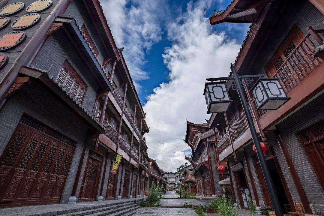 最普洱茶马古城旅游小镇时光穿梭千年heretimetravelsforthousandsof