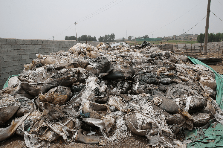 租用院落,多次挖坑掩埋煤焦油渣