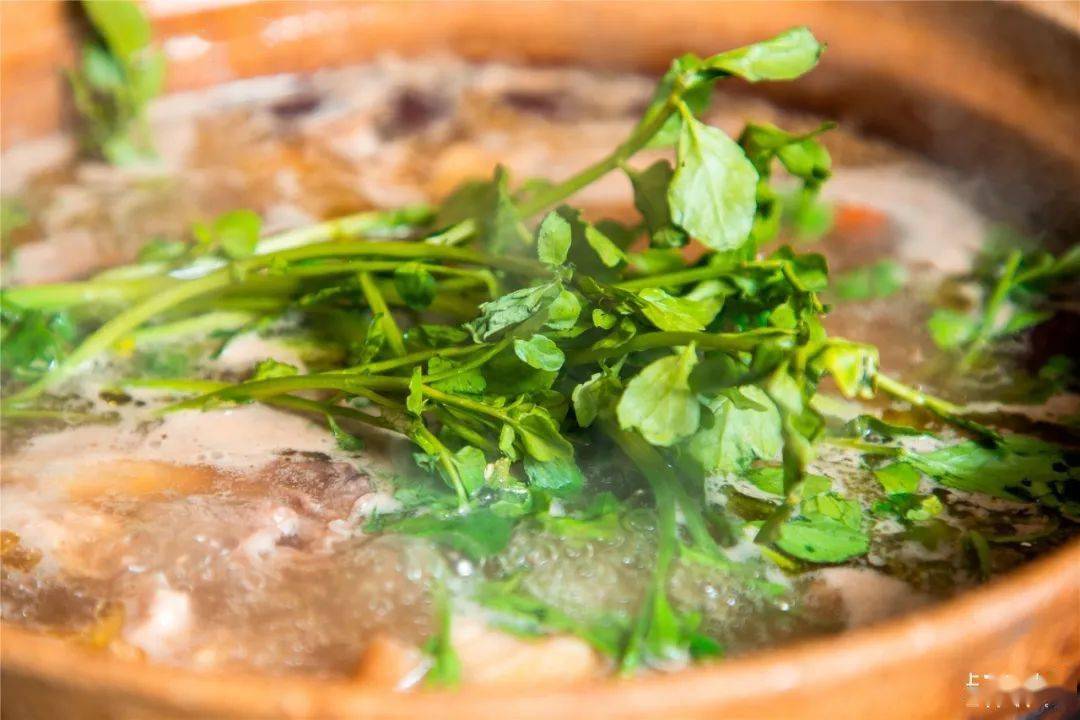 西洋菜是地道广东人特别钟爱涮的一道菜,特别是打边炉里,一定要有它.