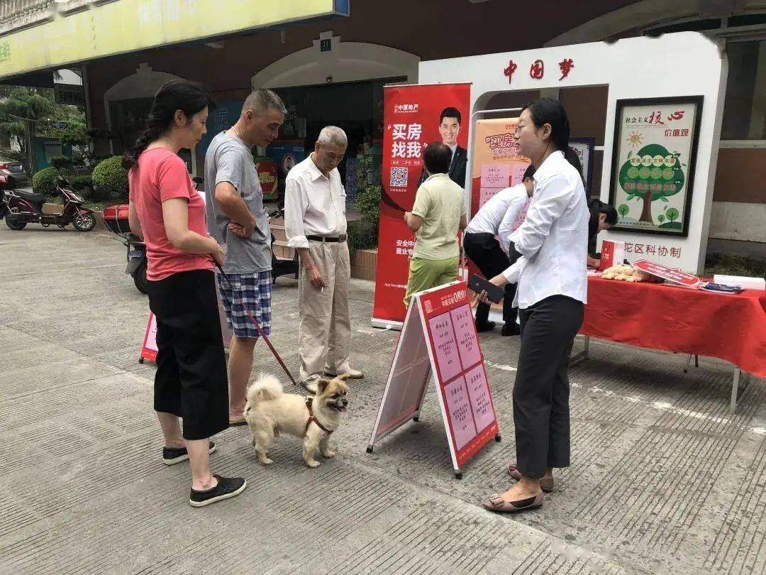这个周六房产经纪人带着一大波礼品来社区摆摊啦