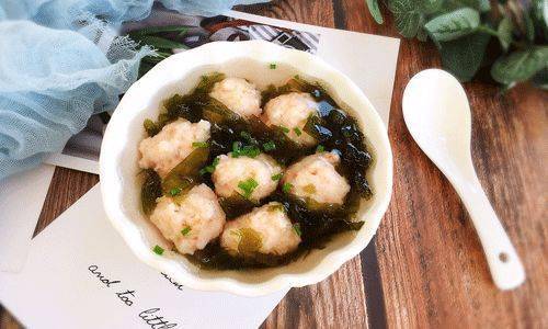 紫菜虾丸汤,q弹脆爽有层次,超好吃