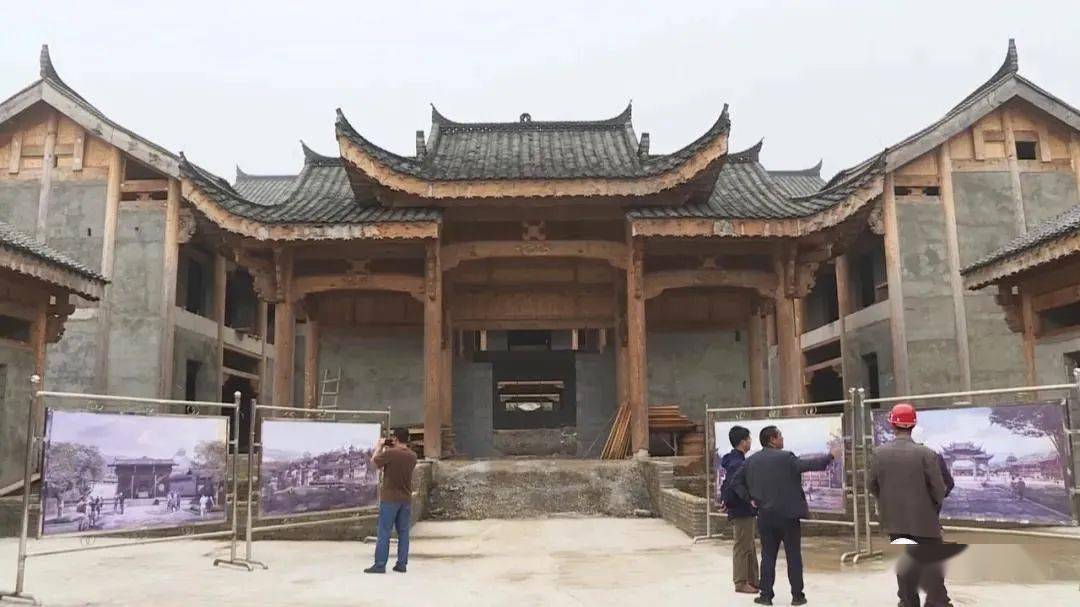 盘州旅游走去看看盘州正在建设的龙天佑总兵府怎么样了