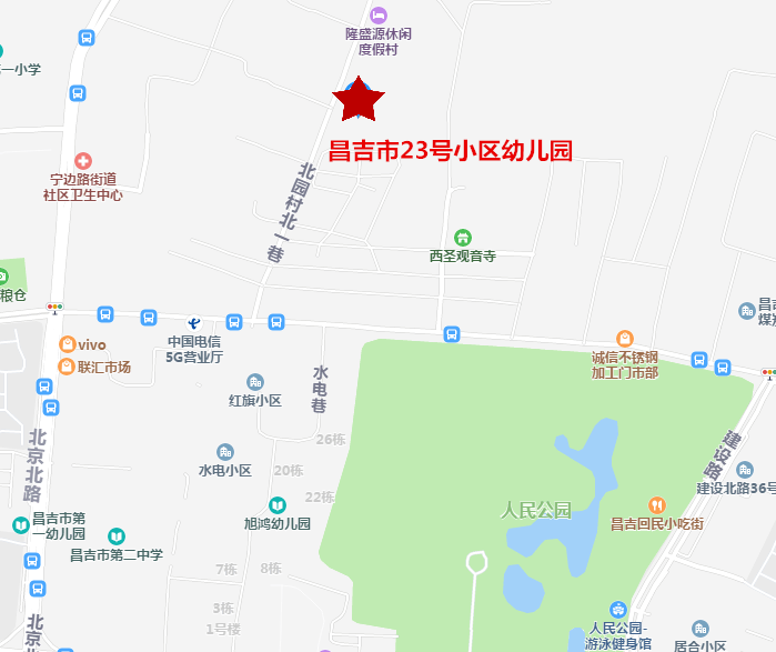 昌吉学区房划分地图图片