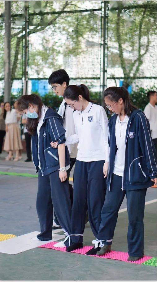 积跬步越坎坷致青春记西南位育中学高二年级走石子路活动