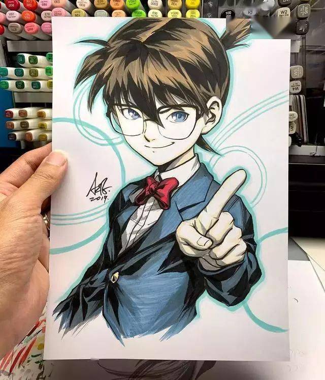 只凭一支马克笔,吸粉67万,他画的超级英雄太好看了!