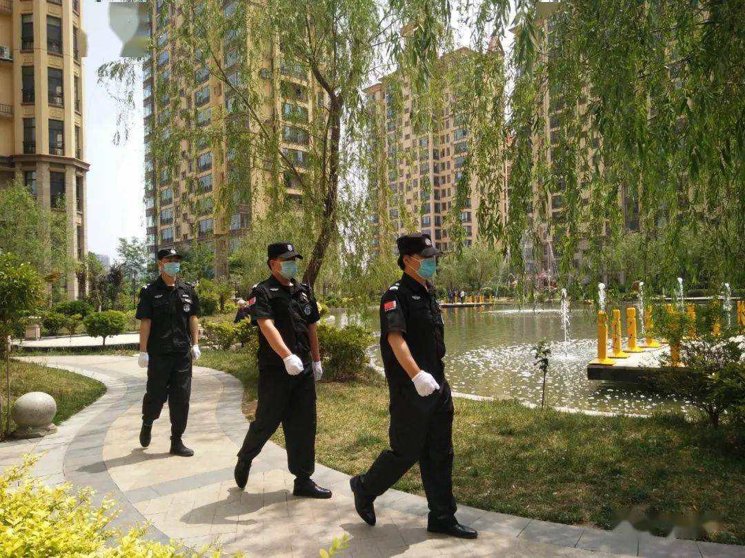 安保工作,常抓不懈——运城市广厦·金海湾_小区