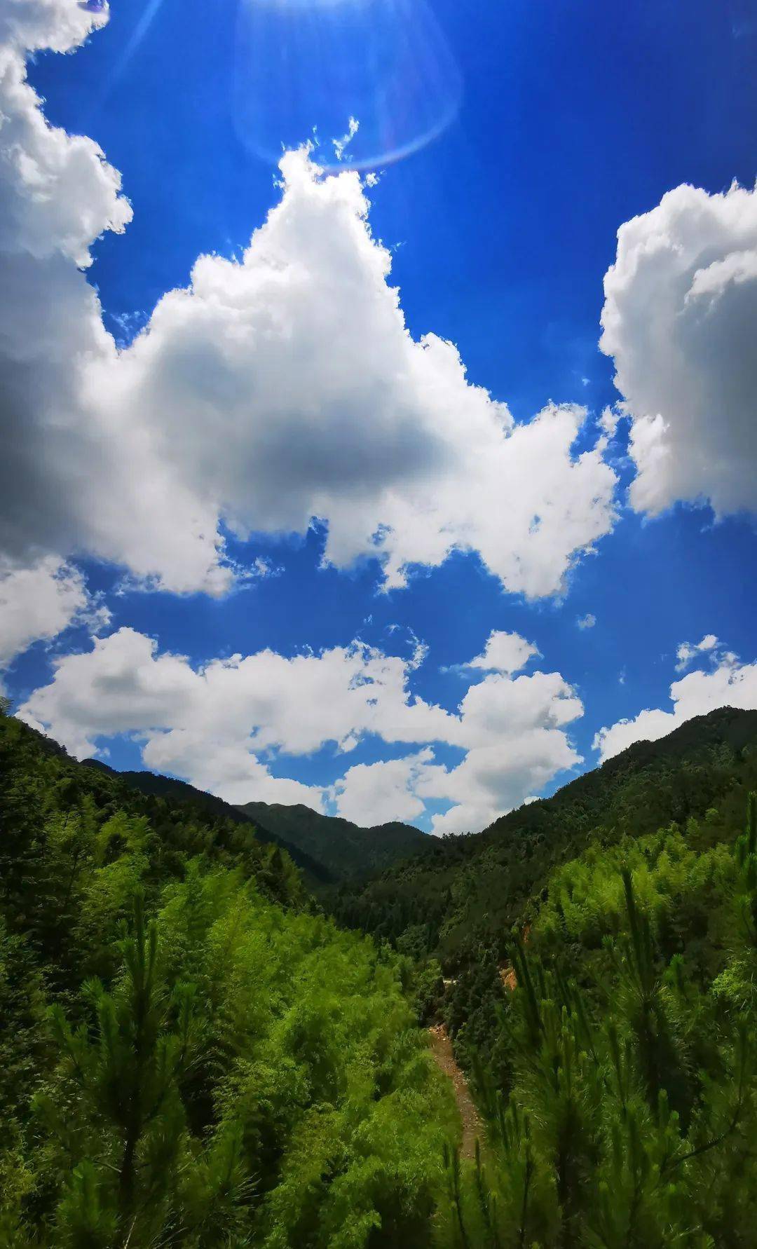 超级蓝天彩虹伴霞还有神秘佛光最近宁德的天空也太精彩了吧