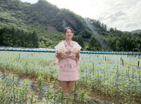 书记代言集安市通胜街道山城村支部书记张雯晶为山城村甜百合代言