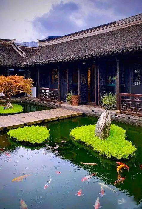 低调了百年魔都竟藏了一座江南四合院梅雨季也别有韵味