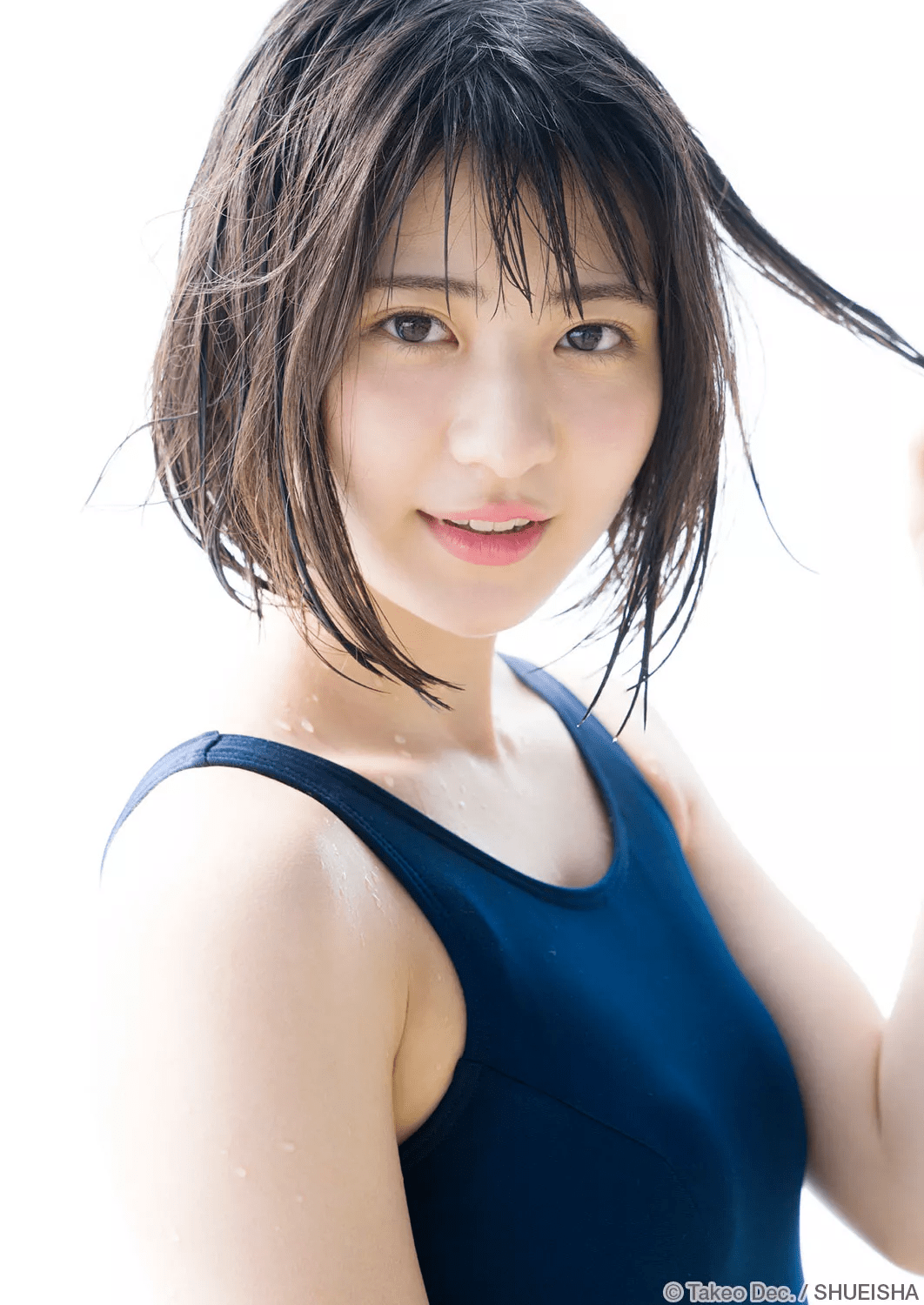 尤物丨山田南实疗愈系短发美少女