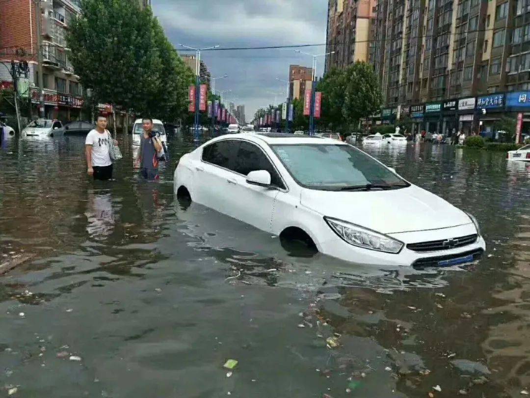 河南周口暴雨受灾图片