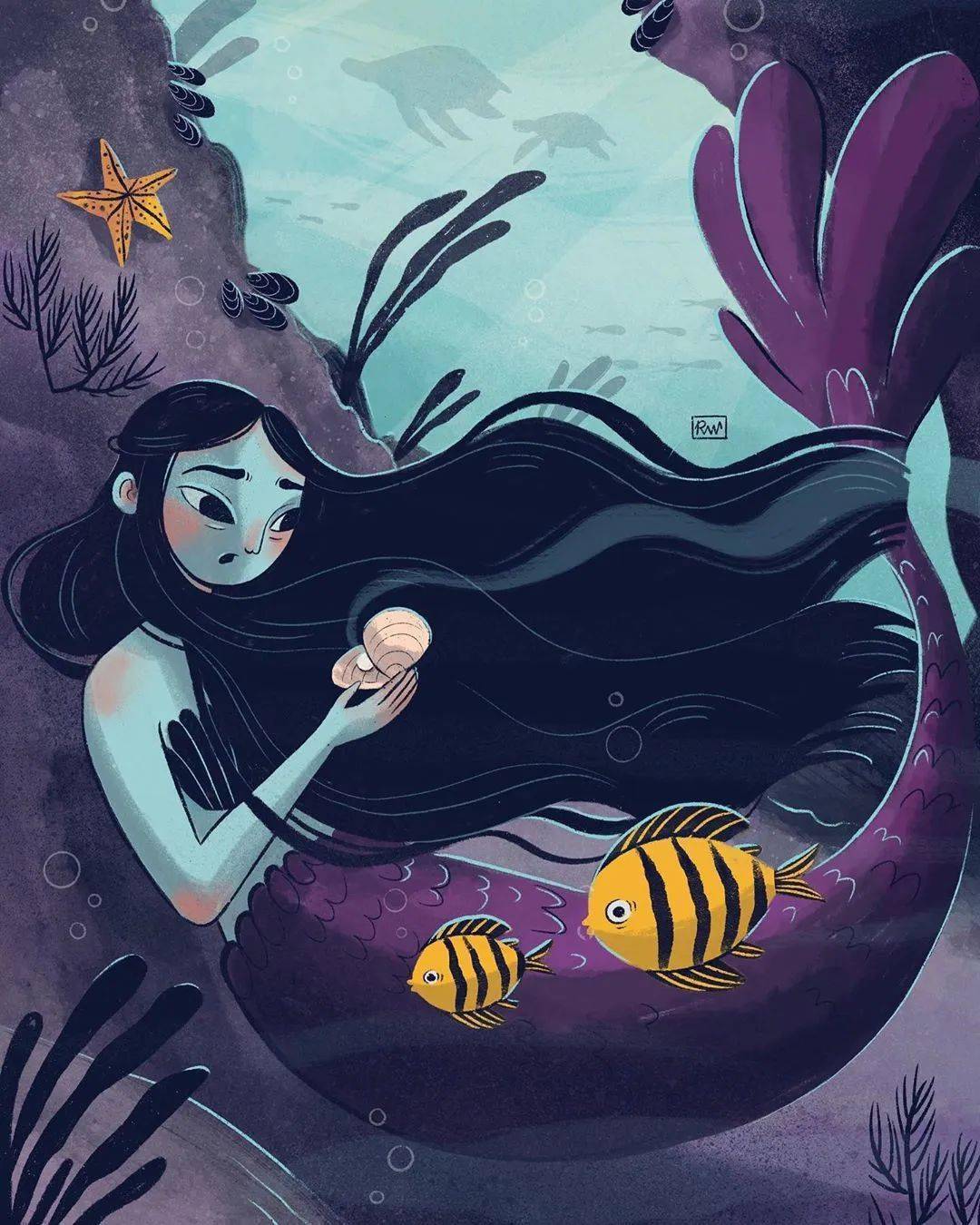 荞头插画&分享——第189期(西班牙巴塞罗那插画师rachel winkle)