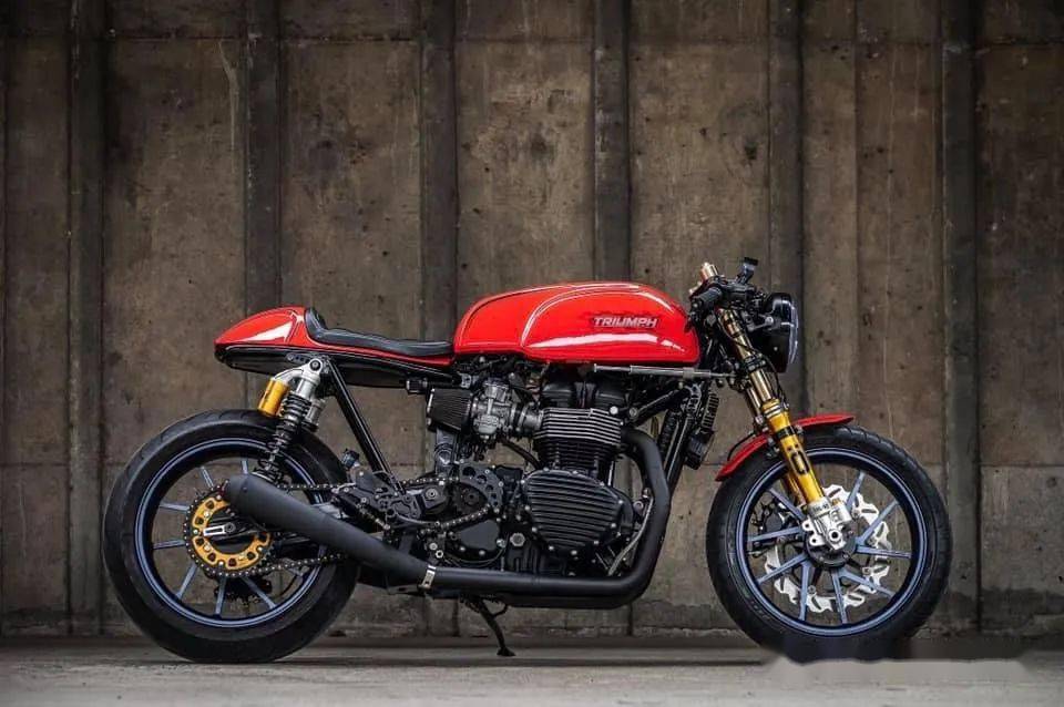 kspeed改装的凯旋咖啡