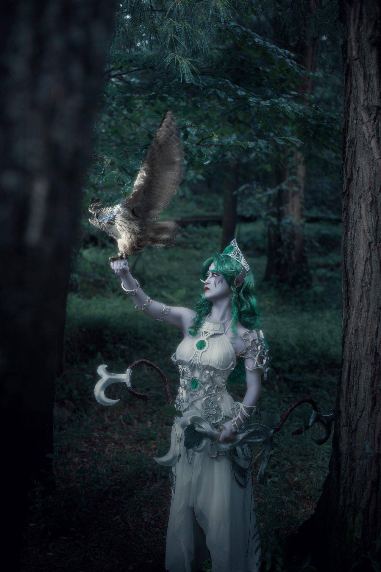 魔兽世界 泰兰德cosplay