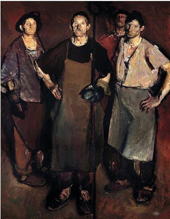 罗马尼亚油画大师柯尔内留巴巴油画作品欣赏