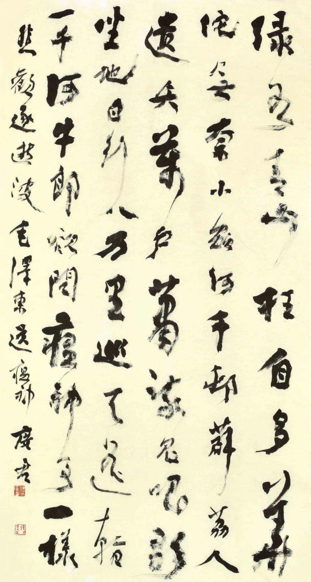 68x136cm郑睿《漱石听香隶书对联》138x34cmx2此次展览以"书法中国"为