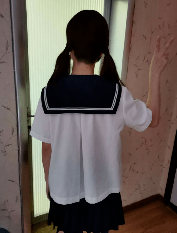 辣眼睛主播神超女装直播jk双马尾美丽程度不输辛巴