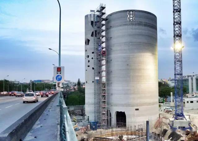 转载老旧建筑改造水泥厂改建成为城市雕塑