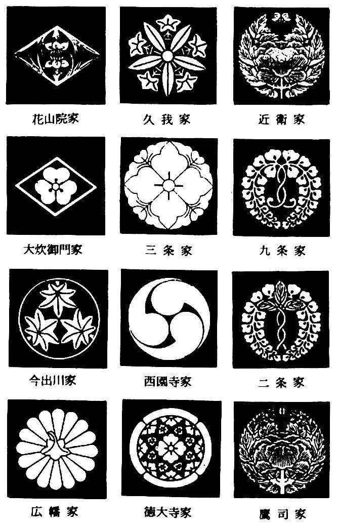 日本图案设计的起源家纹