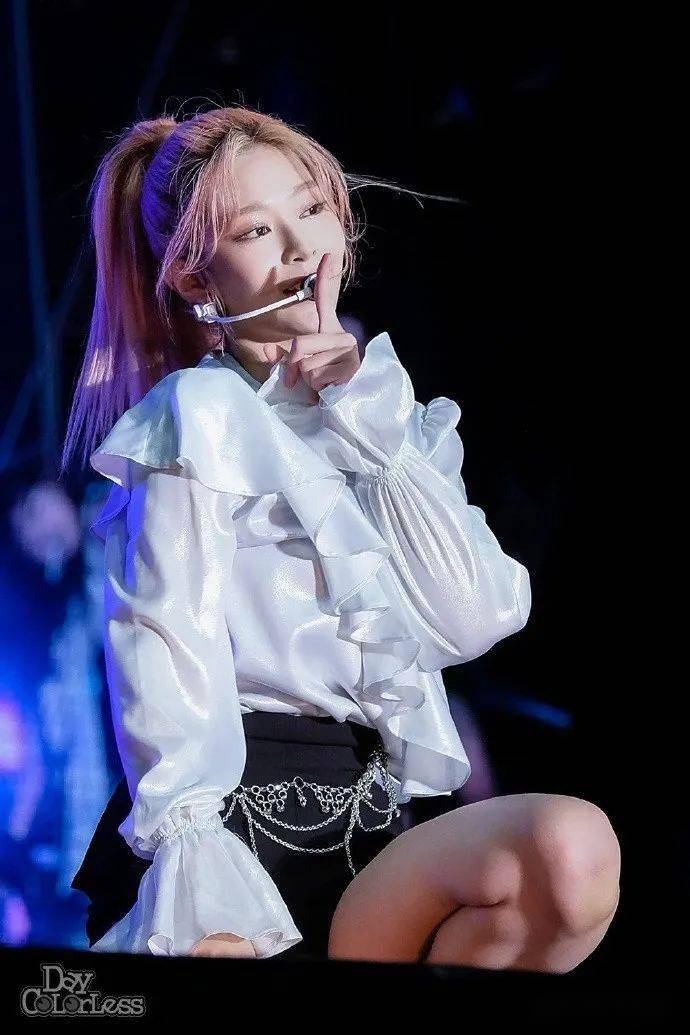 高马尾和低马都很好看的女团爱豆!