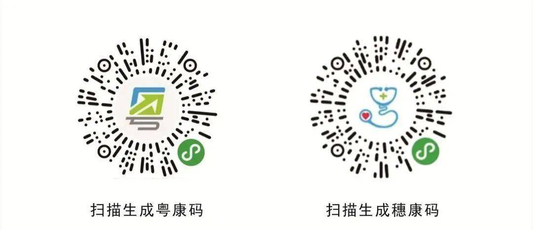 如未持有任何一类健康码的市民请尽快申报生成"粤康码"或"穗康码",在