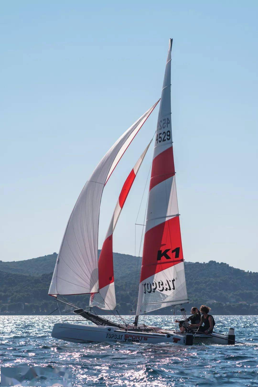 世界运动型双体帆船高端品牌德国topcat18英尺k1三条促销价格40万元