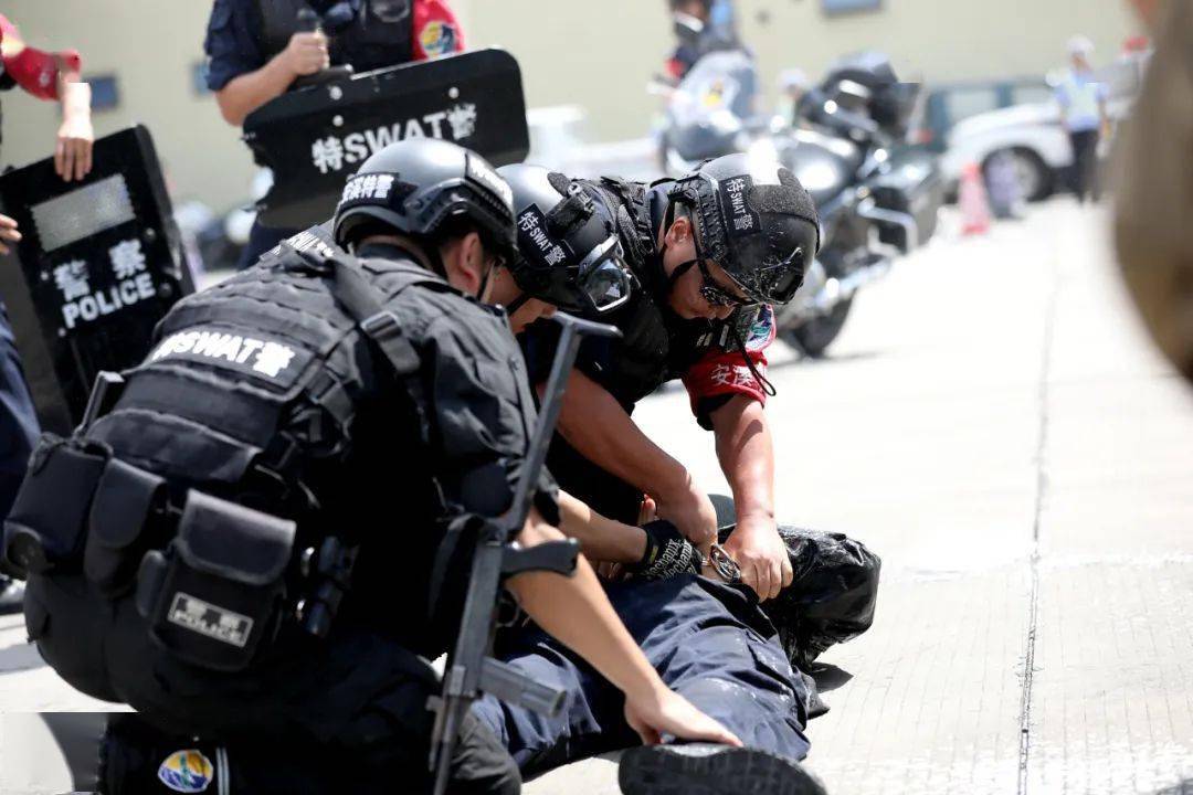 超燃安溪光德车站反恐演练现场直击