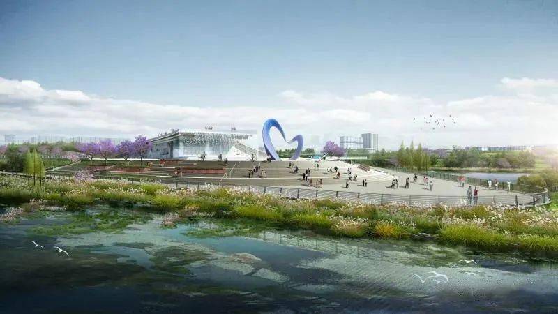 抢先看江油靛池湿地公园高清效果图