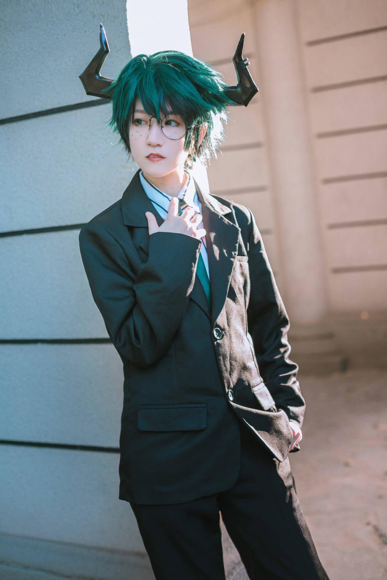 我的英雄学院-绿谷出久cosplay