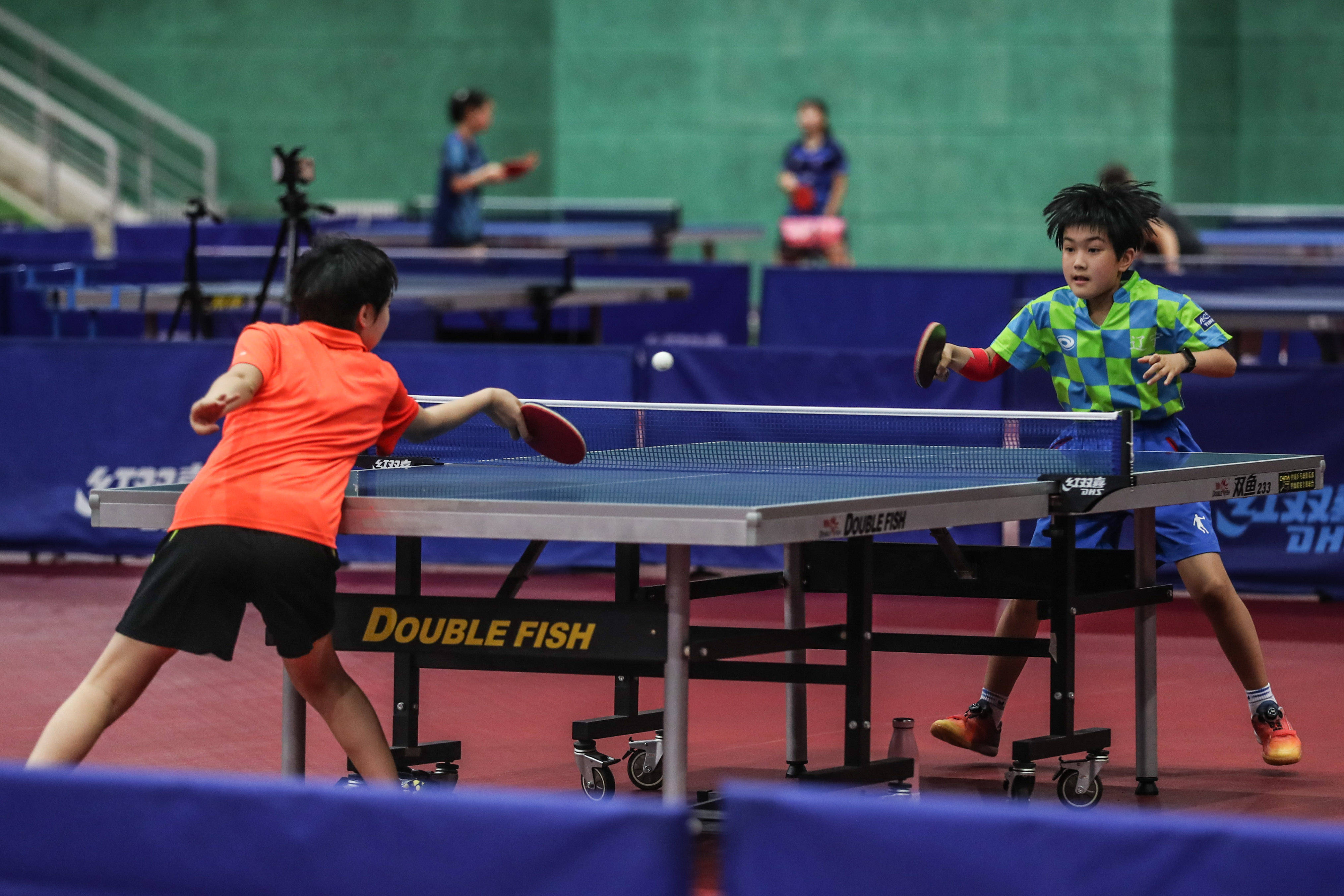 乒乓球——辽宁省乒乓球队进行公开训练