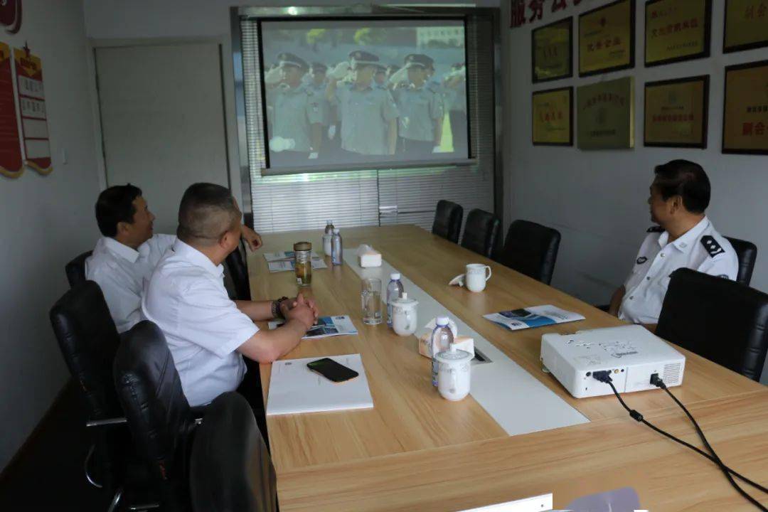 南京保安市保安协会领导莅临公司调研指导